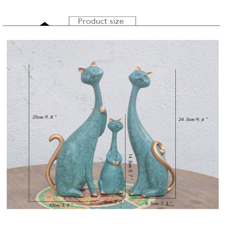 Hand-made Cats Ceramic crafts - Dilwana - botswana online shopping